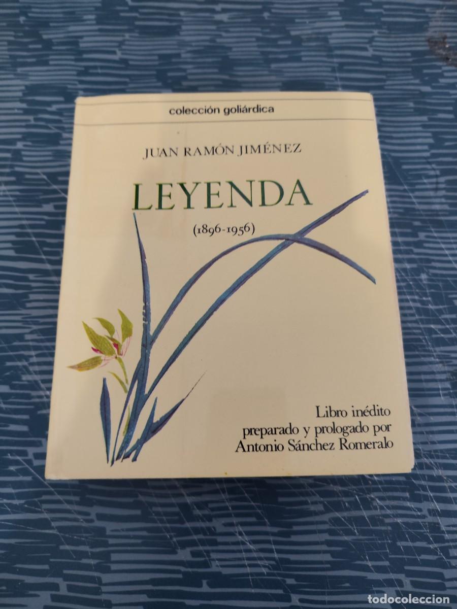 Livros em segunda m&atilde;o: LEYENDA (1896-1956), JUAN RAMON JIM&Eacute;NEZ,CUPSA EDITORIAL,1978, INTONSO.