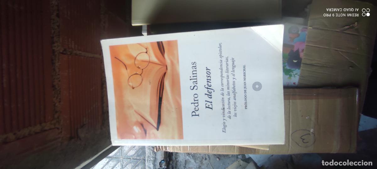 Libros de segunda mano: El Defensor - Salinas, Pedro - Ediciones Pen&iacute;nsula - Bolsillo, N&ordm; 88
