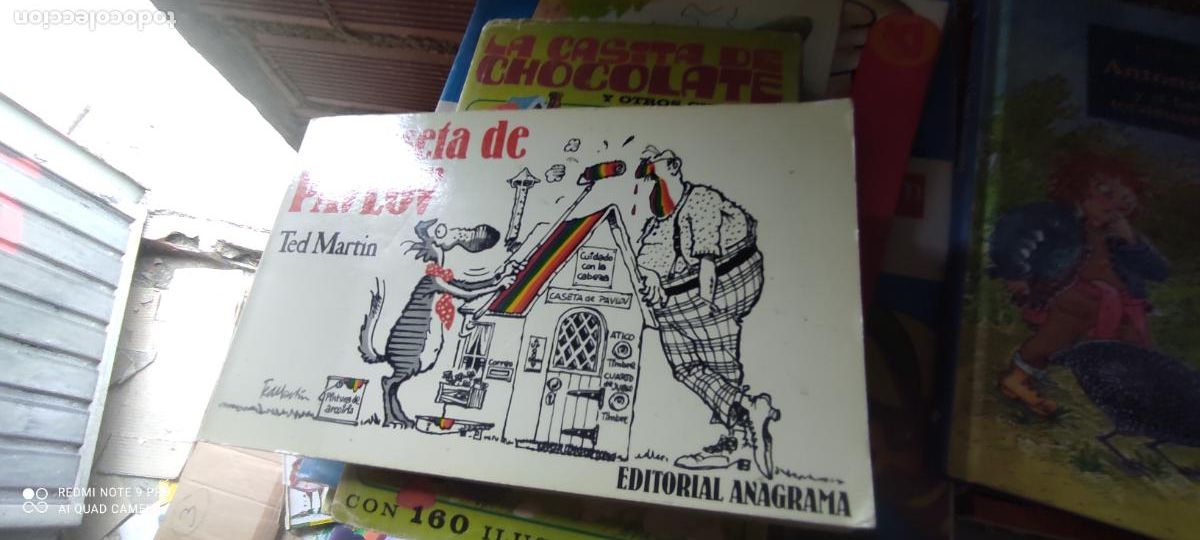 Libros de segunda mano: LA CASETA DE PAVLOV. TED MARTIN. ANAGRAMA