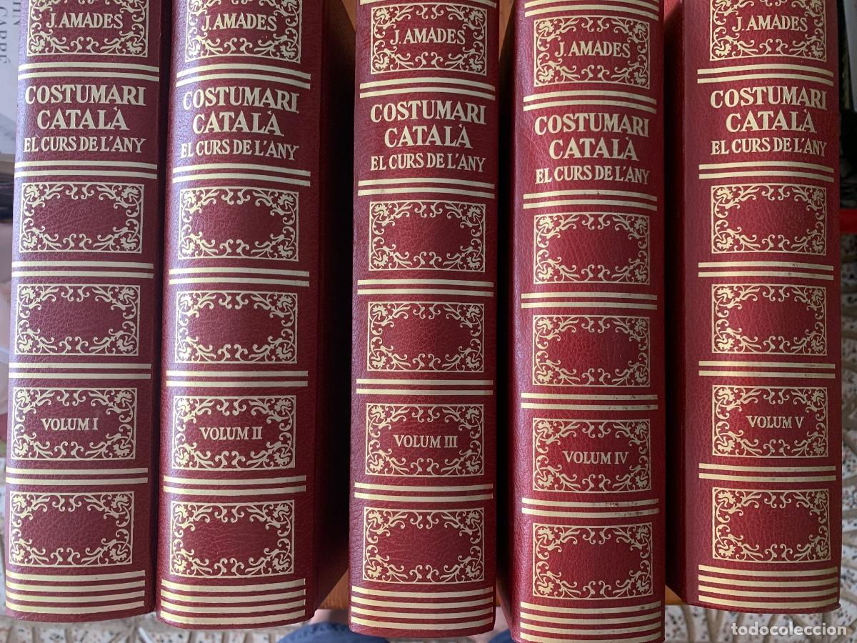 Libros de segunda mano: Costumari Catal&agrave; de Joan Amades