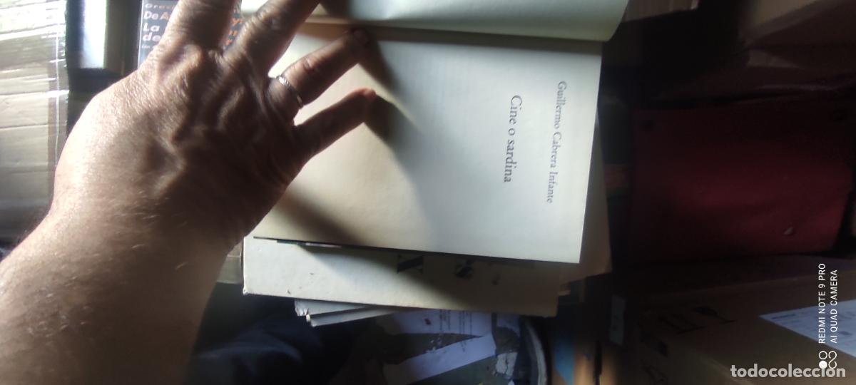 Libros de segunda mano: Cine o sardina. Guillermo Cabrera Infante l