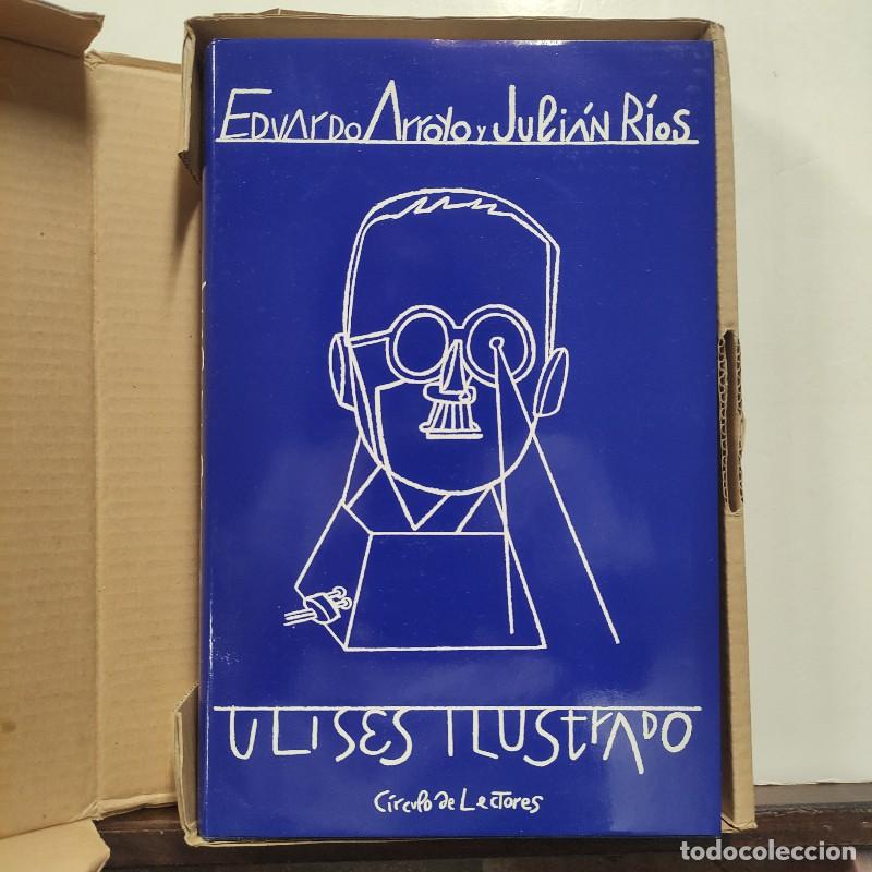 Libros de segunda mano: Ulises ilustrado: Homenaje a James Joyce - Eduardo Arroyo - Juli&aacute;n R&iacute;os - FIRMADO y NUMERADO