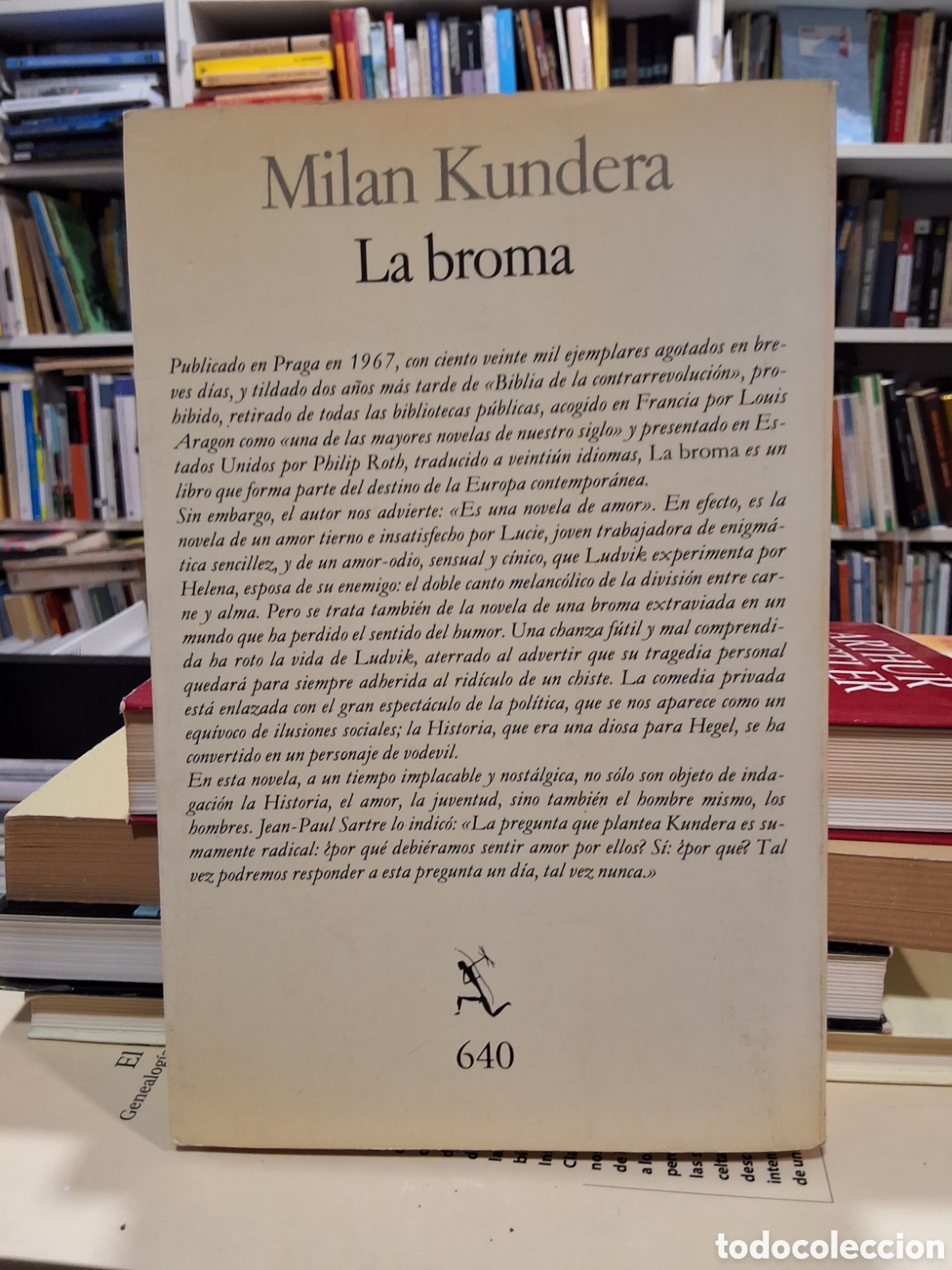 Libros de segunda mano: LA BROMA - MILAN KUNDERA - ENV&Iacute;O DESDE 1&euro; - Foto 2