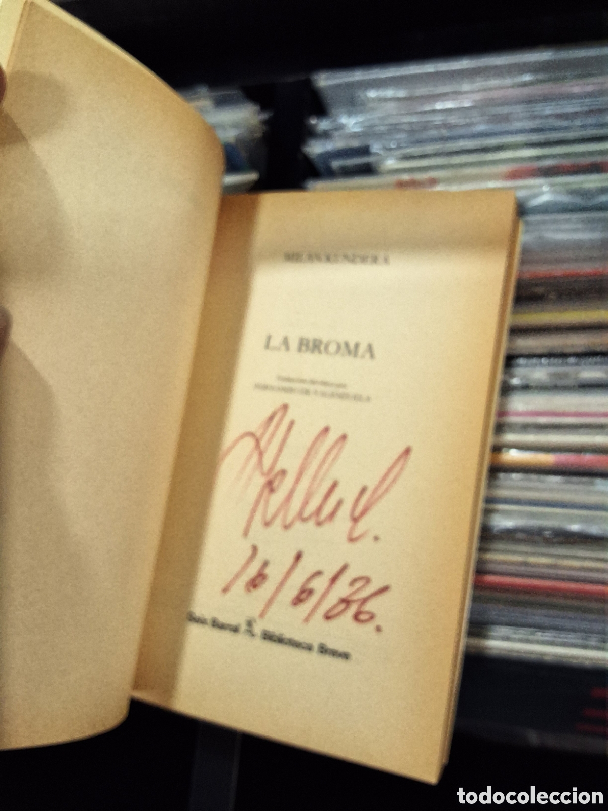 Libros de segunda mano: LA BROMA - MILAN KUNDERA - ENV&Iacute;O DESDE 1&euro; - Foto 5