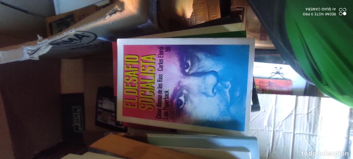 Libros de segunda mano: EL DESAF&Iacute;O SOCIALISTA. C&Eacute;SAR ALONSO DE LOS R&Iacute;OS, C. ELORDI