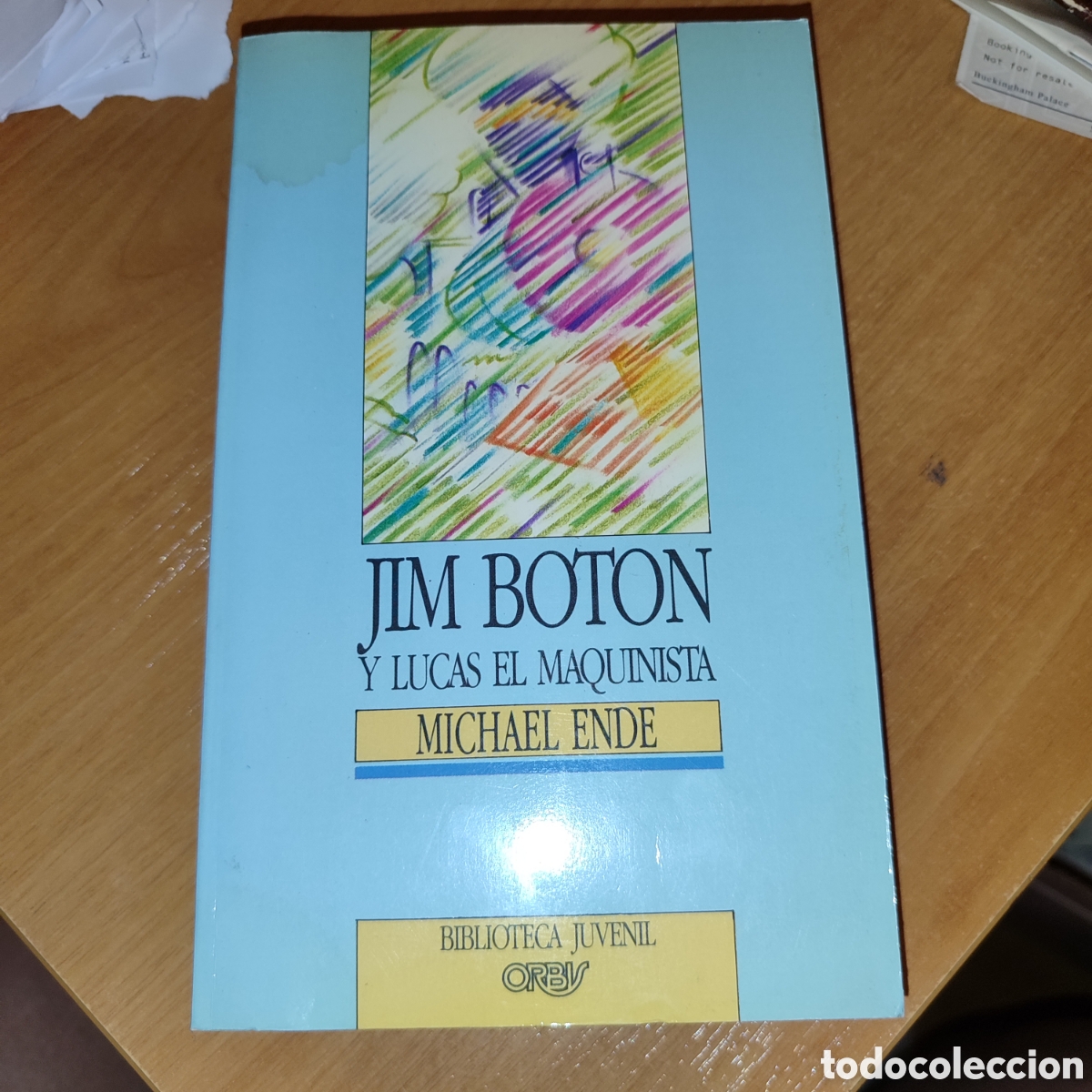 Libros de segunda mano: Jim boton y lucas el maquinista, biblioteca juvenil