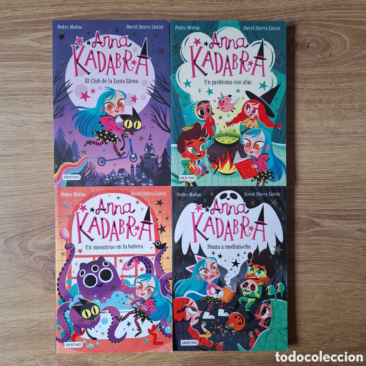 Livres d'occasion: Anna Kadabra - 1, 2, 3 y 4 - Pedro Ma&ntilde;as y David Sierra List&oacute;n