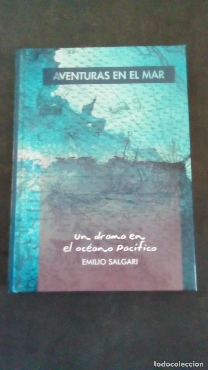 Libros de segunda mano: Un drama en el oc&eacute;ano Pac&iacute;fico. SALGARI, Emilio. Col. Aventuras en el mar. Ed. Club Internacional