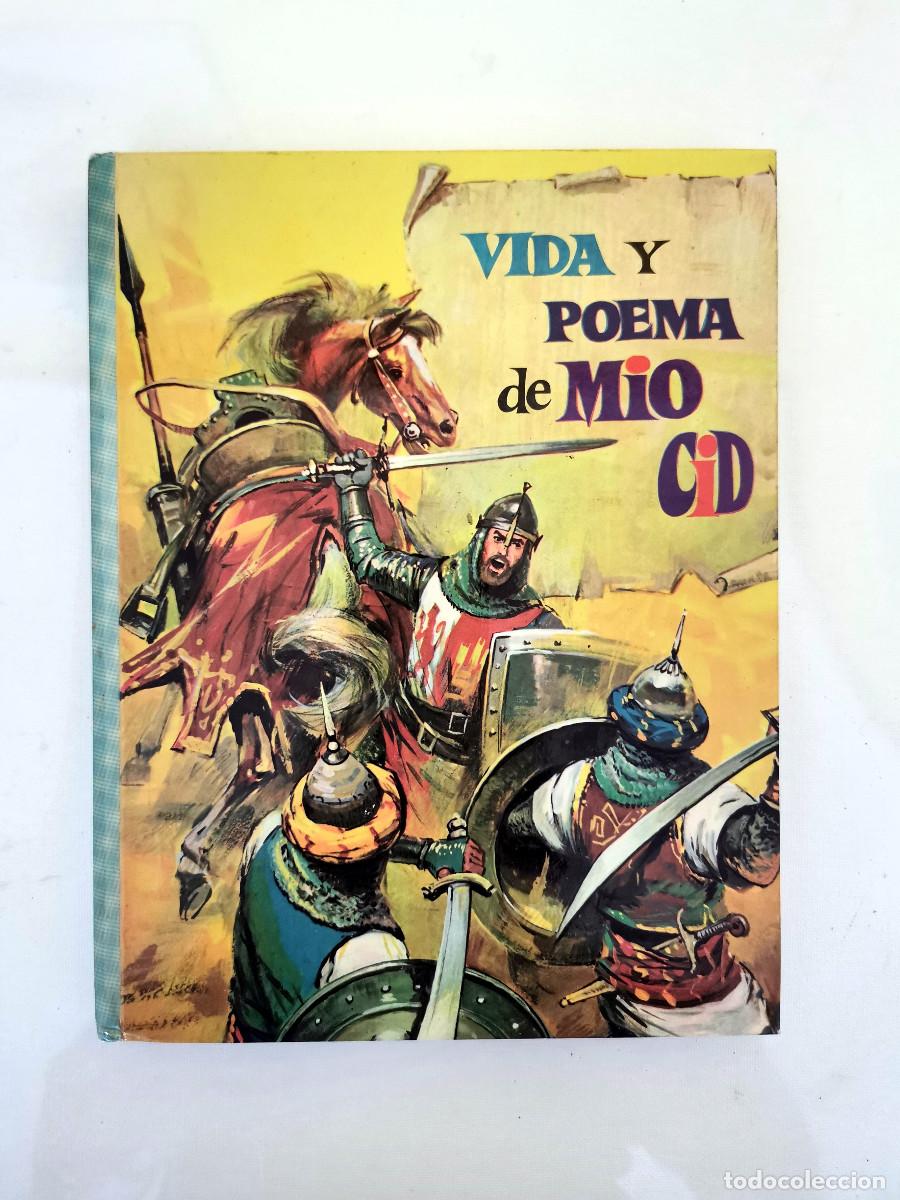 Libros de segunda mano: Vida y poema de Mio Cid - Editorial Vasco Americana, 1980