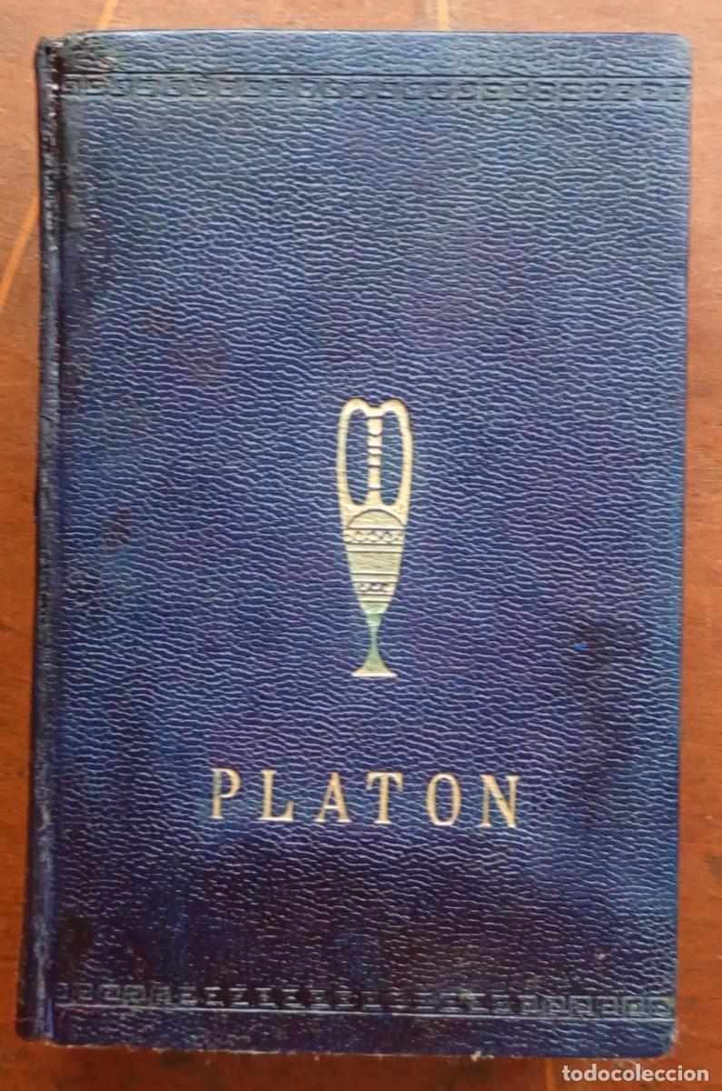 Libros de segunda mano: Platon DIALOGOS LA REPUBLICA O EL ESTADO