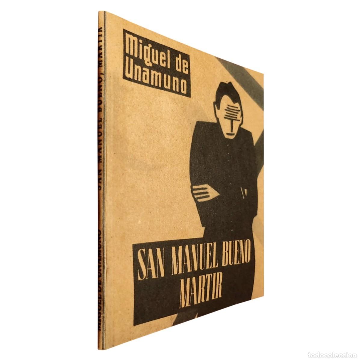 Libros de segunda mano: MIGUEL DE UNAMUNO &ndash; SAN MANUEL BUENO, M&Aacute;RTIR LM