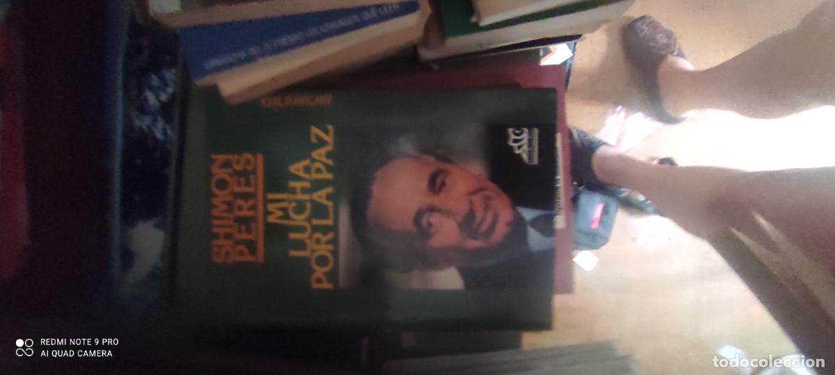 Libros de segunda mano: MI LUCHA POR LA PAZ Shimon Peres 1995, Barcelona, Editorial prensa iberica, 22x15, 439 paginas