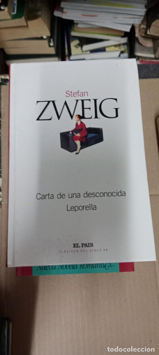 Libros de segunda mano: CARTA DE UNA DESCONOCIDA LEPORELLA STEFAN ZWEIG LIBRO GG-AUR