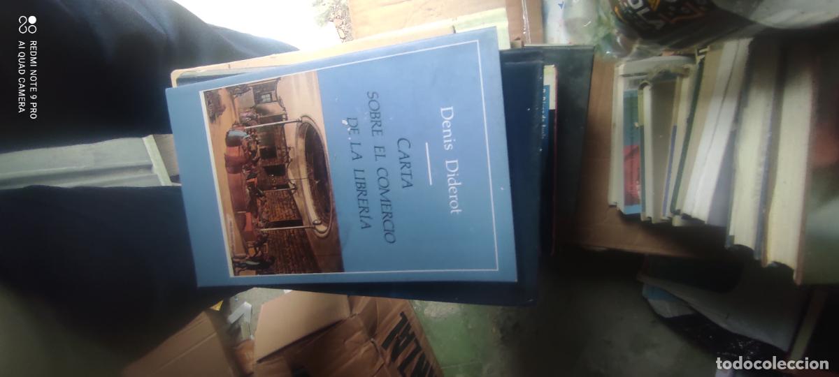 Libros de segunda mano: CARTA SOBRE EL COMERCIO DE LA LIBRER&Iacute;A - DIDEROT, DENIS l