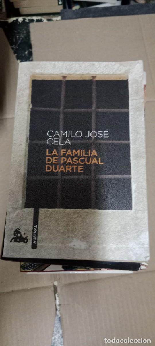 Libros de segunda mano: CAMILO JOSE CELA LA FAMILIA DE PASCUAL DUARTE LIBRO GG-CD