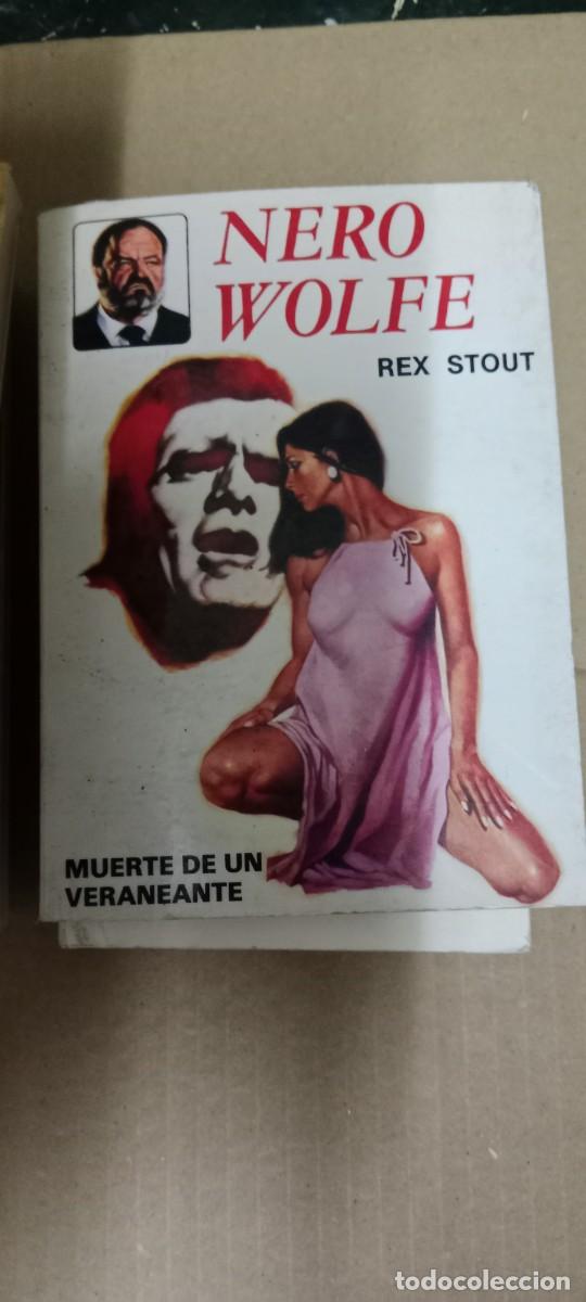 Libros de segunda mano: MUERTE DE UN VERANEANTE NERO WOLFE REX STOUT LIBRO GG-QQ77