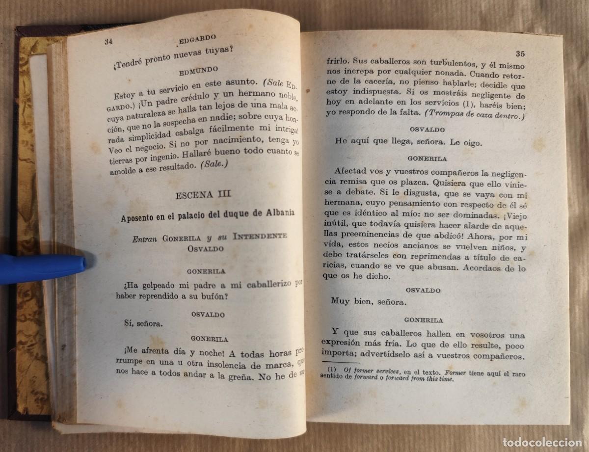 Libros de segunda mano: El Rey Lear, W. Shakespeare - Foto 4