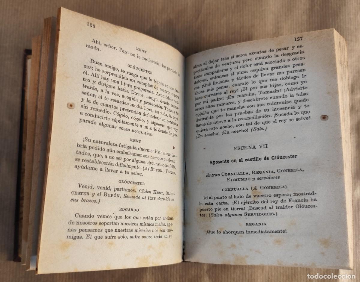 Libros de segunda mano: El Rey Lear, W. Shakespeare - Foto 6