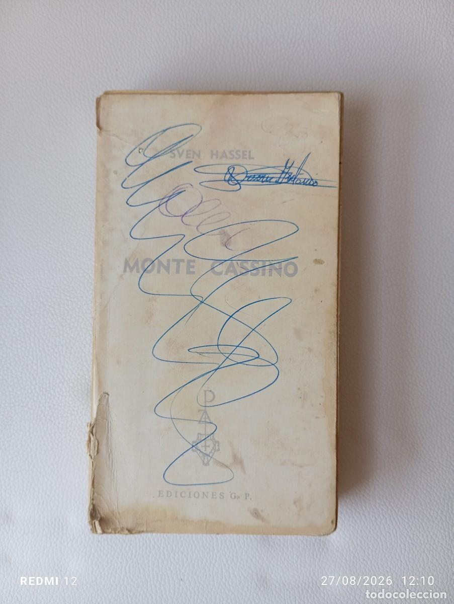 Libros de segunda mano: Monte cassino. Sven Hassel
