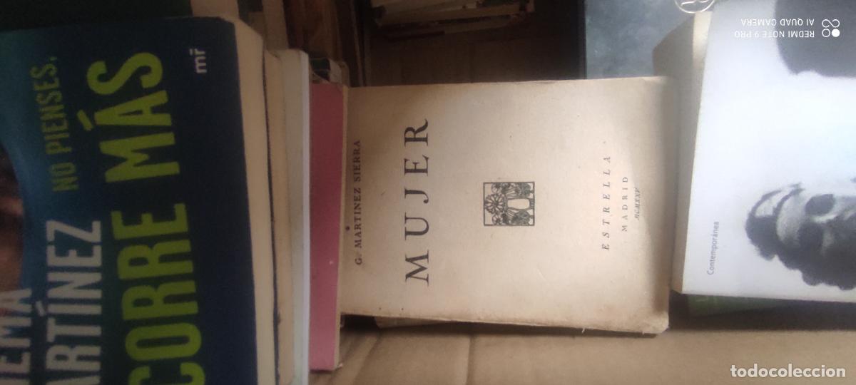 Libros de segunda mano: MUJER. GREGORIO MARTINEZ SIERRA.