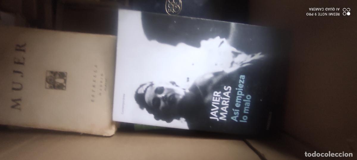 Libros de segunda mano: Javier Mar&iacute;as. As&iacute; empieza lo malo