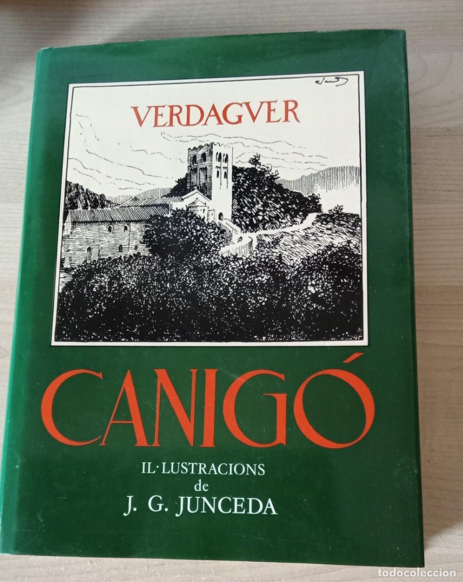 Libros de segunda mano: VERDAGUER.. CANIGO.. Llegenda pyrenaica .. ilustracions de J. Junceda, editorial Ausa, 1985