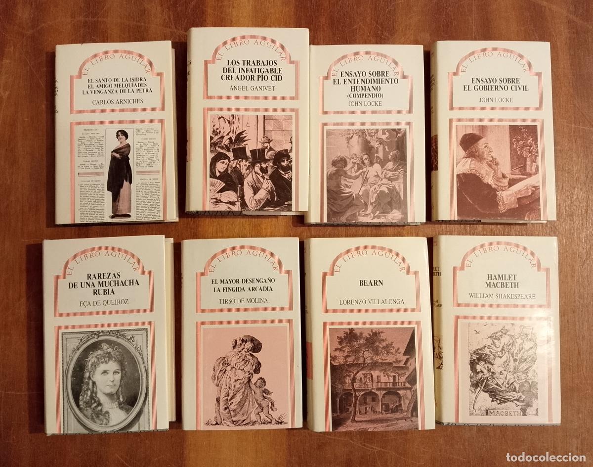 Libros de segunda mano: Lote 8 libros Colecci&oacute;n Aguilar.