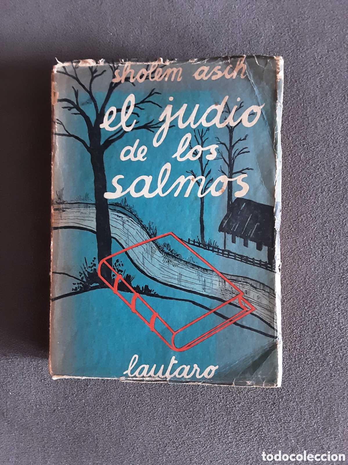 Libros de segunda mano: LIBRO ANTIGUO 1941 EL JUDIO DE LOS SALMOS POR SHOLEM ASCH