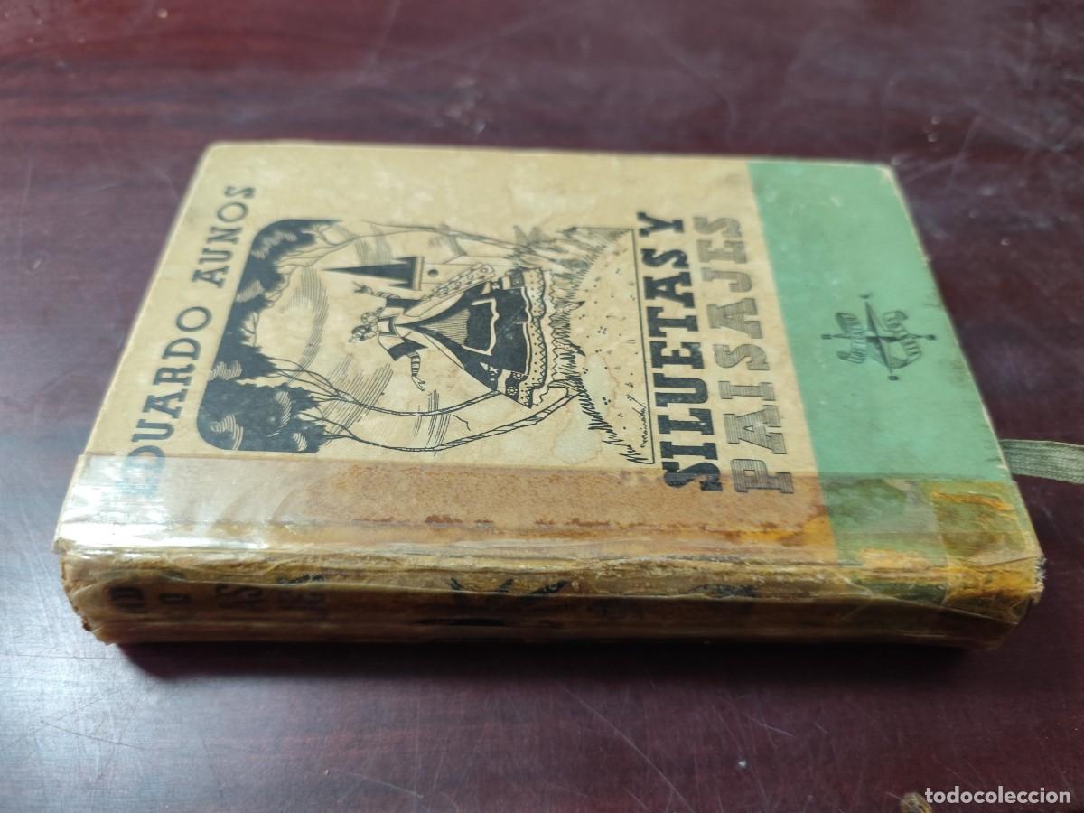 Libros de segunda mano: SILUETAS Y PAISAJES / EDUARDO AUNOS / CJA 437 / AFRODISIO AGUADO
