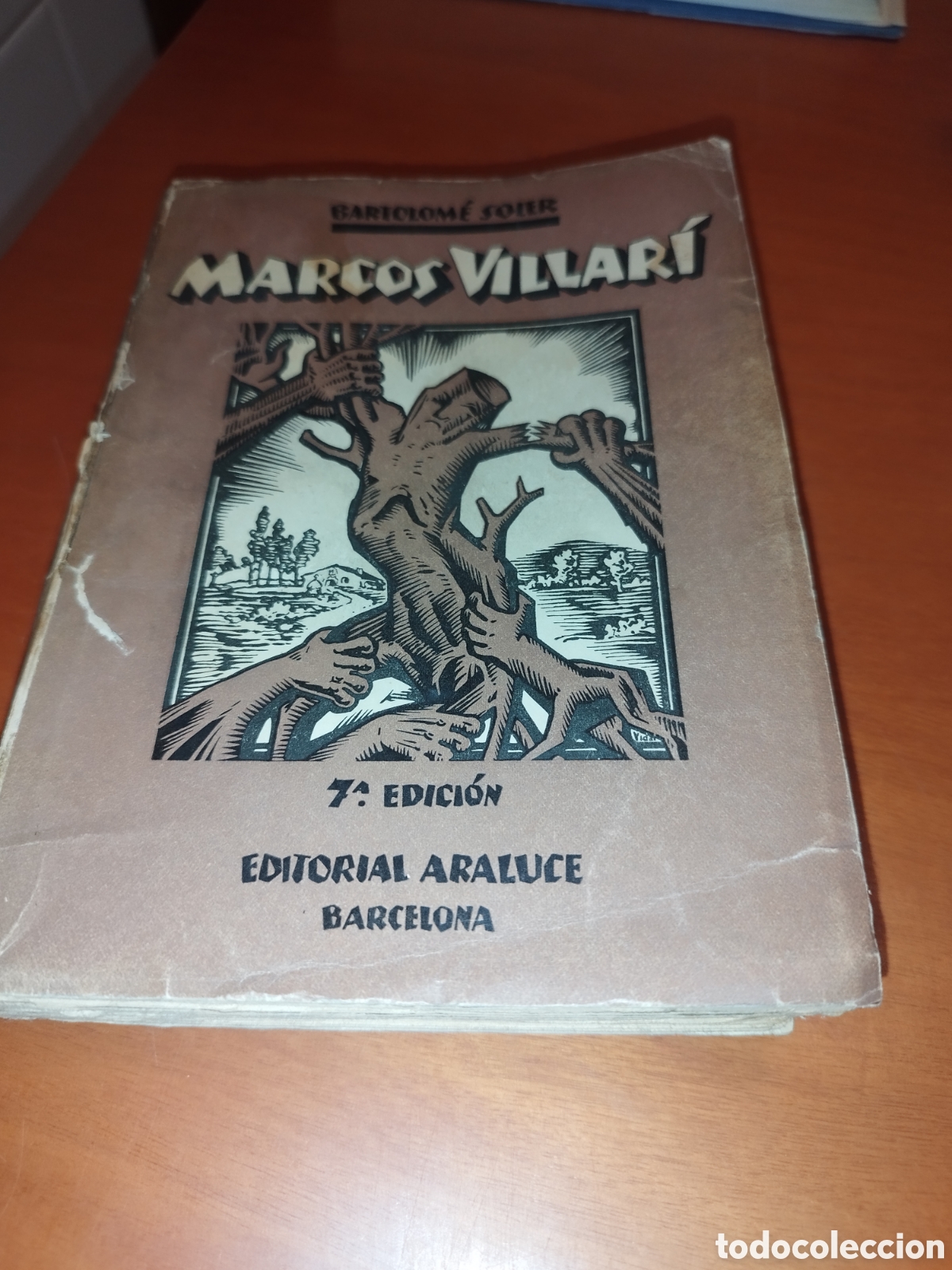 Libros de segunda mano: BARTOLOME SOLER: MARCOS VILLARI ED. ARALUCE, 1950.