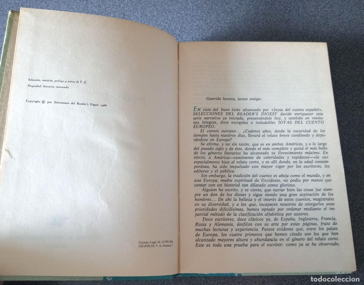 Libros de segunda mano: Joyas Del Cuento Europeo - Foto 5
