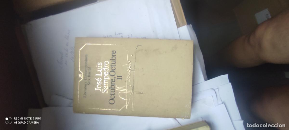 Libros de segunda mano: Sampedro. octubre, octubre II