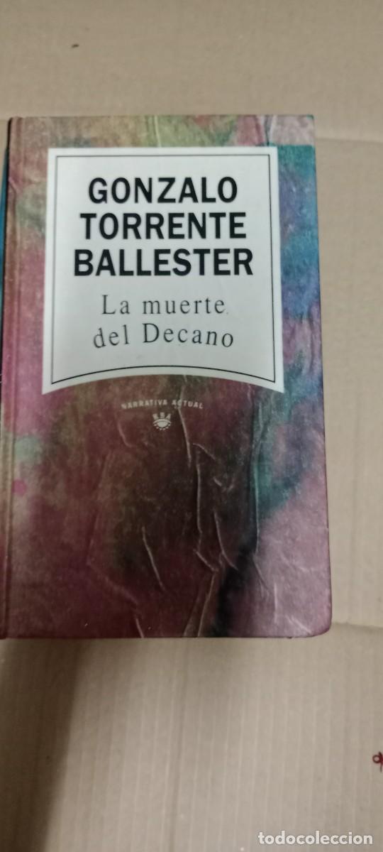 Libros de segunda mano: LA MUERTE DEL DECANO GONZALO TORRENTE BALLESTER LIBRO E-PAR