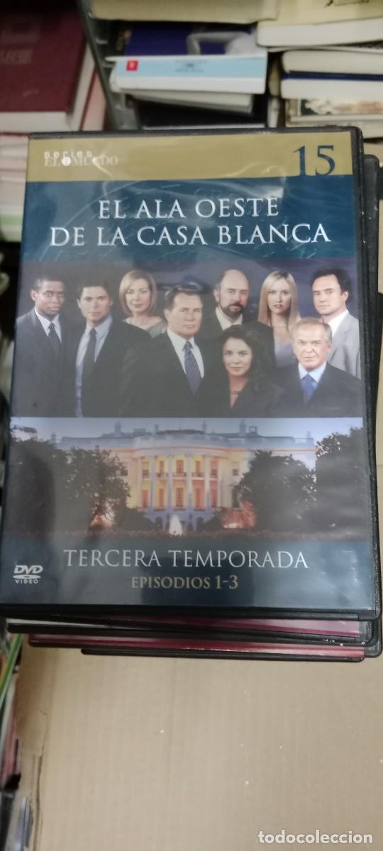 Libros de segunda mano: EL ALA OESTE DE LA CASA BLANCA 15 DVD CINE MM-DVD