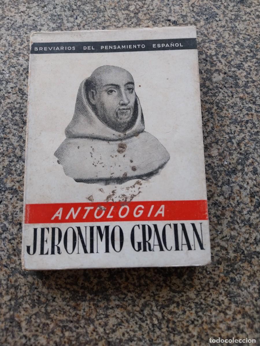 Gebrauchte B&uuml;cher: JERONIMO GRACIAN -- ANTOLOGIA -- EDICIONES FE 1942 --