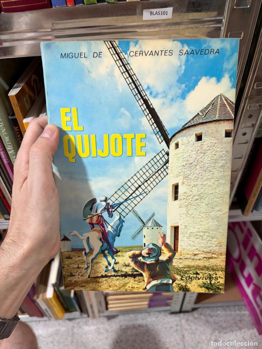 Libros de segunda mano: BLAS101 El Quijote &mdash; Miguel de Cervantes Saavedra &mdash; Ediciones Edelvives