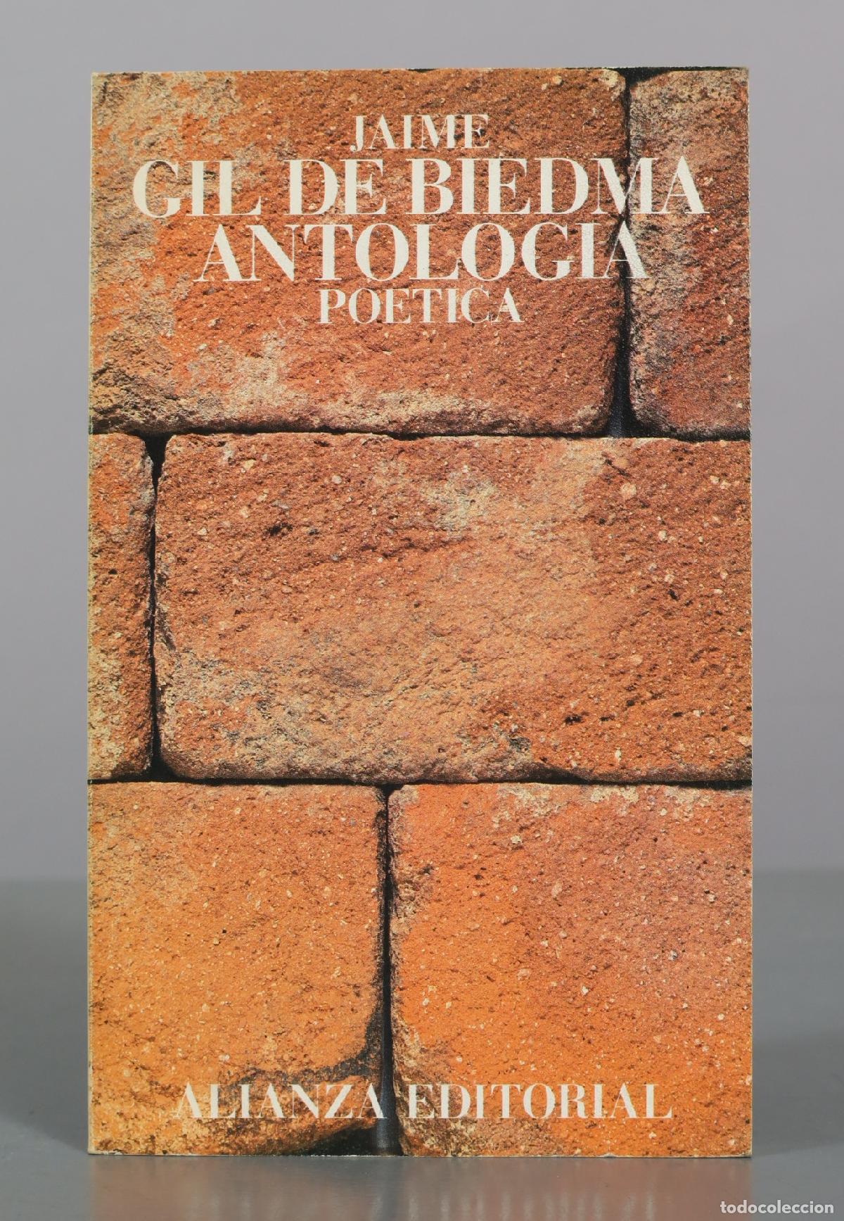 Libros de segunda mano: Antologia Poetica - Jaime Gil de Biedma - Alianza Editorial