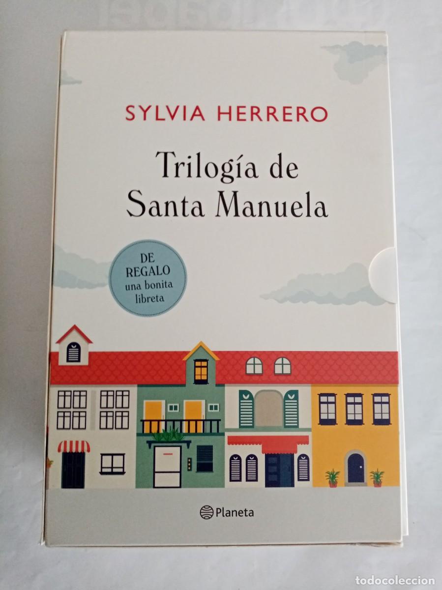 Libros de segunda mano: ESTUCHE TRILOG&Iacute;A DE SANTA MANUELA ( 3 VOL.+LIBRETA ). Sylvia Herrero ( PLANETA )