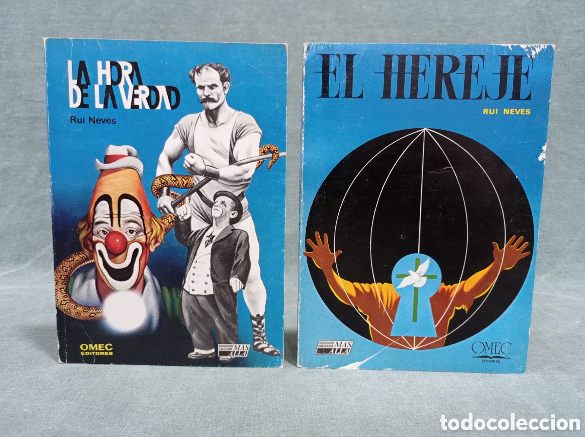 Livres d'occasion: EL HEREJE / LA HORA DE LA VERDAD - RUI NEVES - OMEC EDITORES - COL. M&Aacute;S ALL&Aacute;