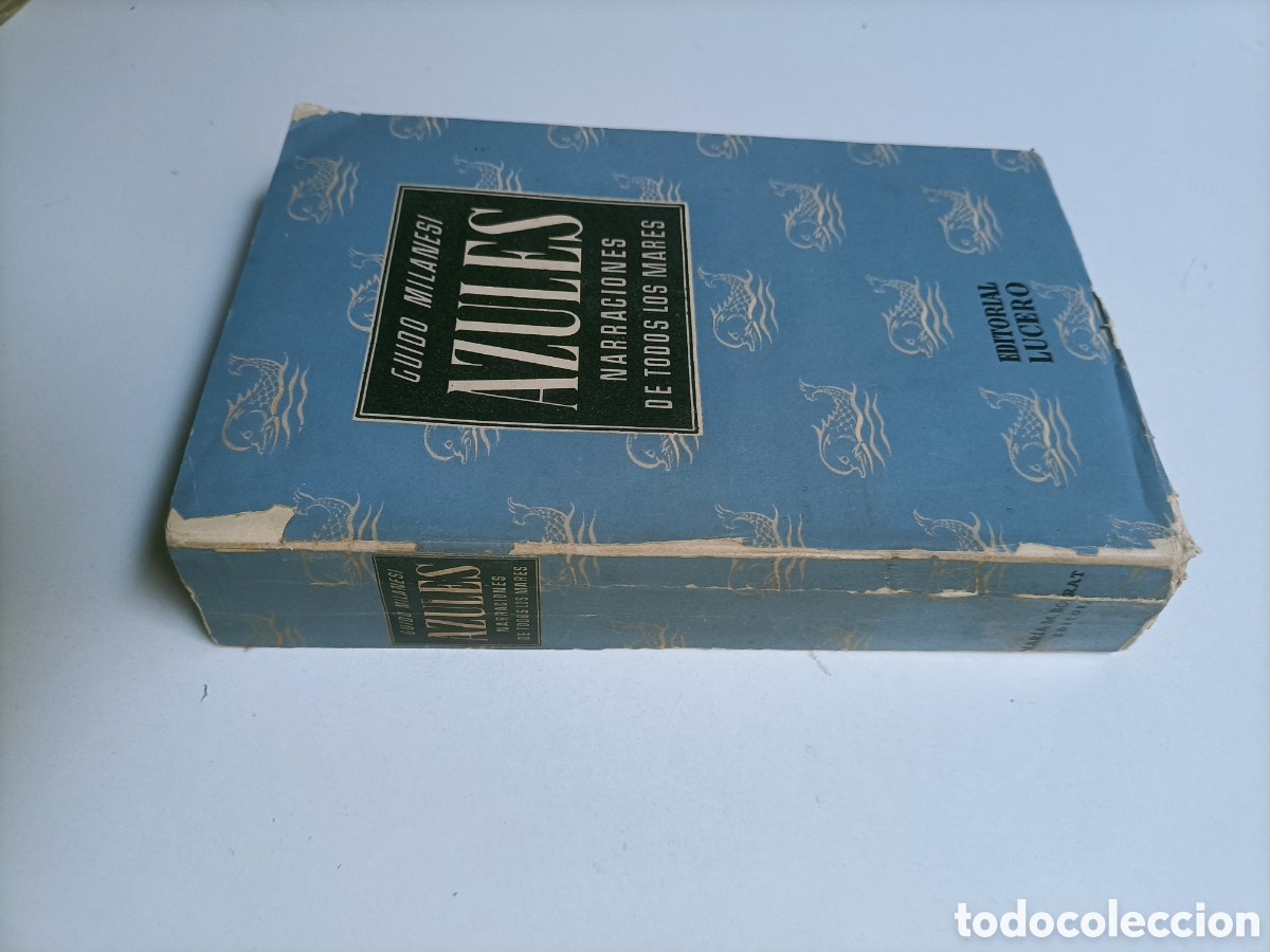 Libros de segunda mano: Azules. Narraciones de todos los mares Guido milanesi