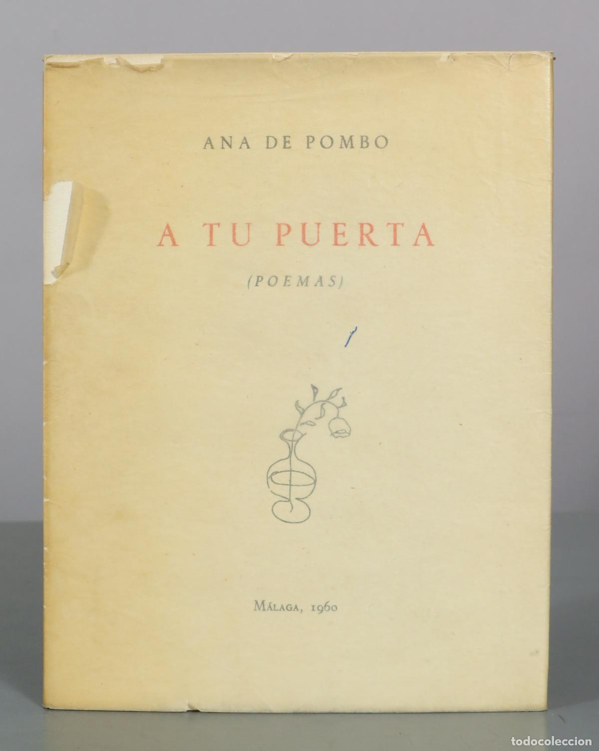 Gebrauchte B&uuml;cher: A tu puerta - Ana de Pombo DEDICADO AUTOGRAFO AUTOR