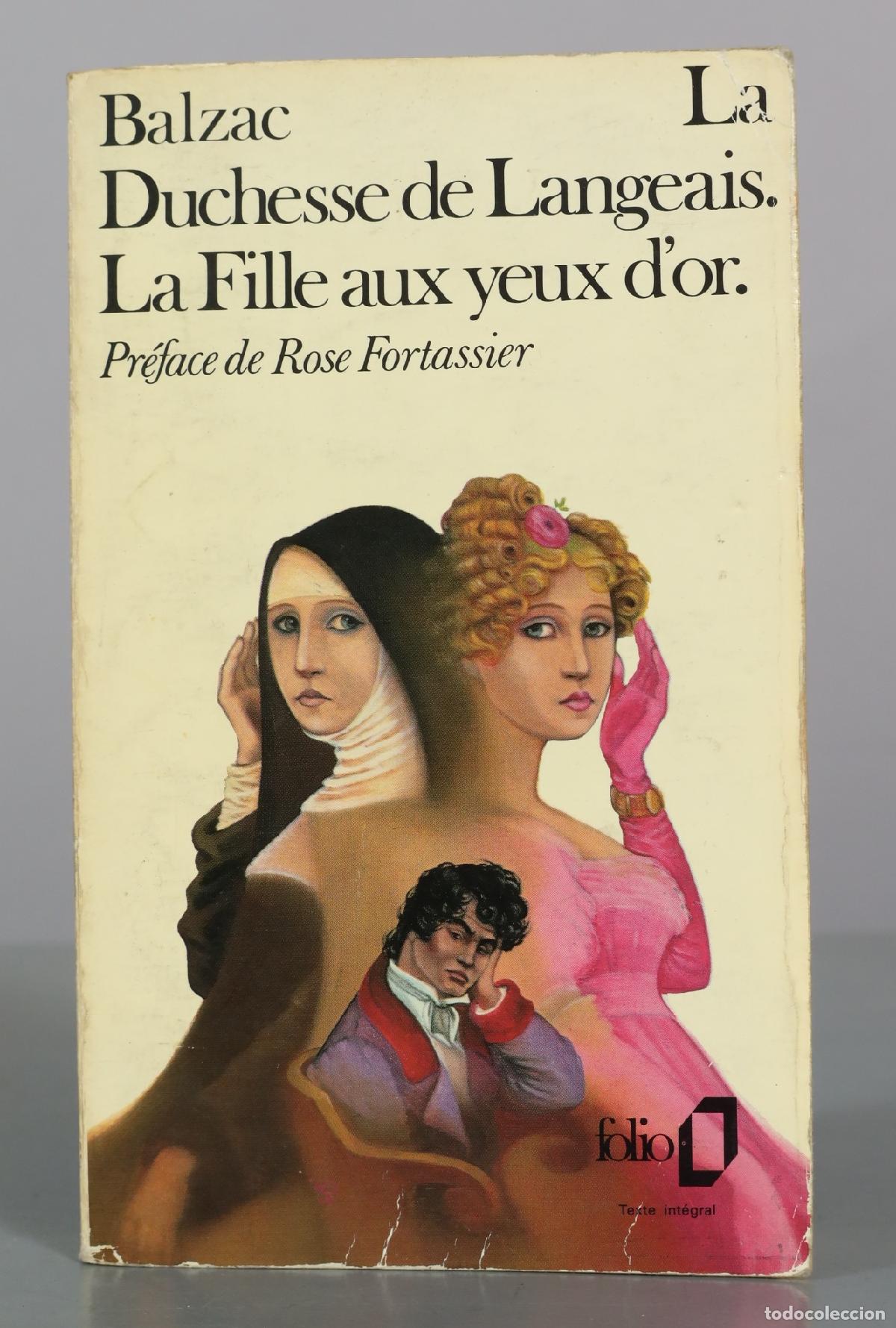 Second hand books: La Duchesse de Langeais - La Fille aux yeux d'or - Honor&eacute; de Balzac - Folio