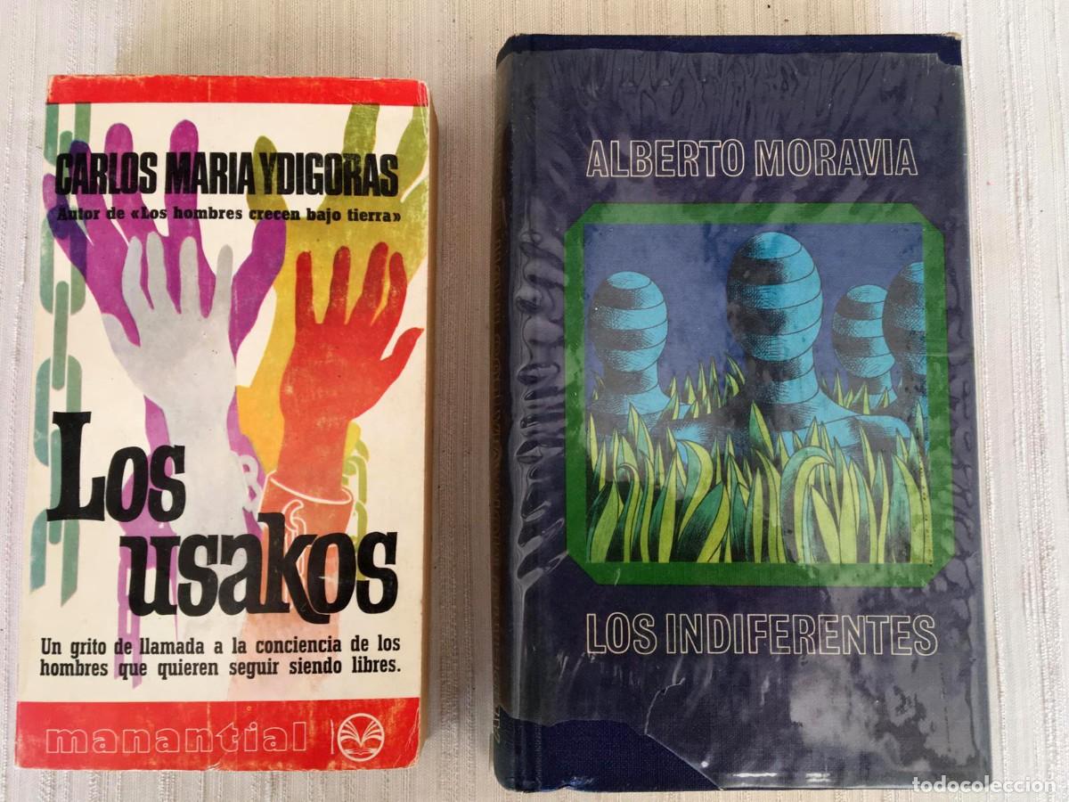 Libri di seconda mano: Lote de 2 libros: Los indiferentes y Los Usakos