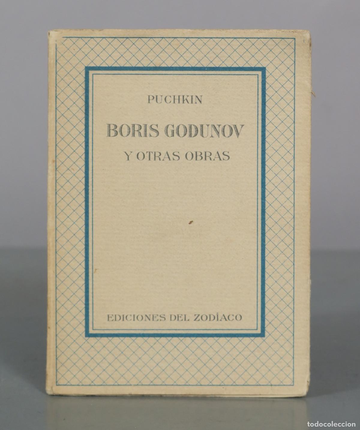Libros de segunda mano: Boris Godunov y otras obras - Puchkin - Ediciones del Zod&iacute;aco