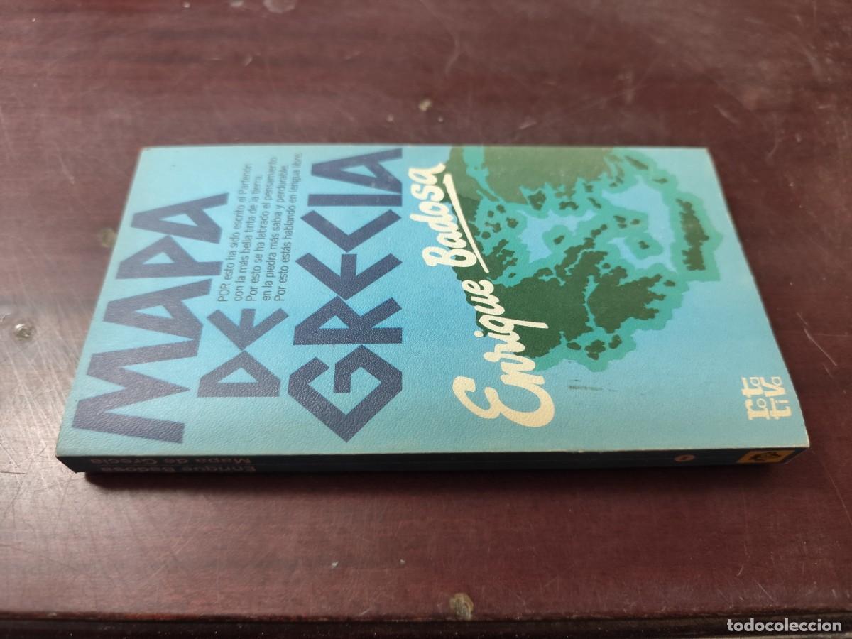 Libros de segunda mano: MAPA DE GRECIA / ENRIQUE BADOSA / CJA 505 / ROTAVIVA