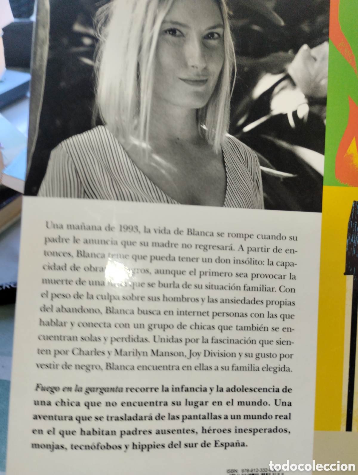 Libros de segunda mano: FUEGO EN LA GARGANTA, BEATRIZ SERRANO - Foto 2