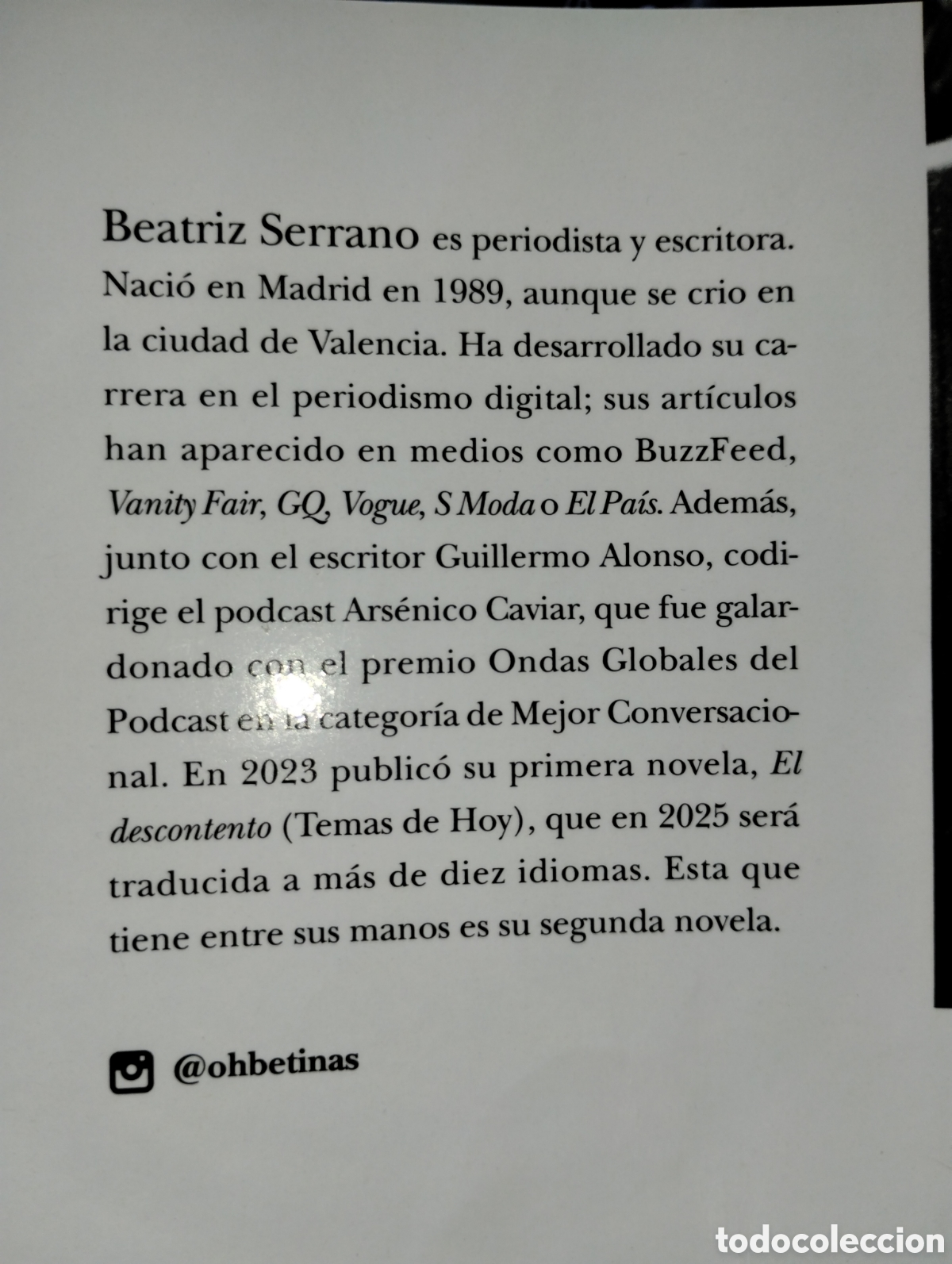 Libros de segunda mano: FUEGO EN LA GARGANTA, BEATRIZ SERRANO - Foto 4