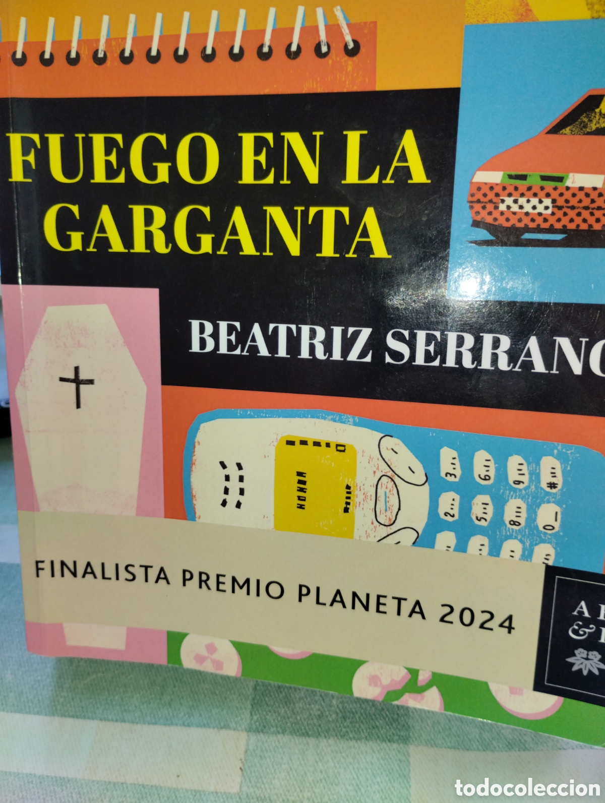 Libros de segunda mano: FUEGO EN LA GARGANTA, BEATRIZ SERRANO