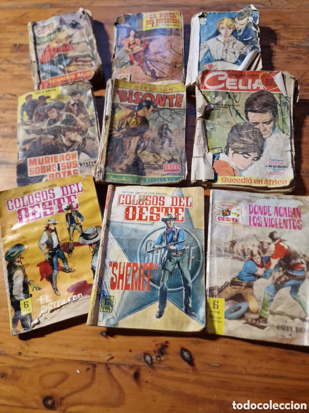 Libros de segunda mano: Antiguas novelas gr&aacute;ficas entre otras,a&ntilde;os 60,1pra ediccion,lote 9 novelas