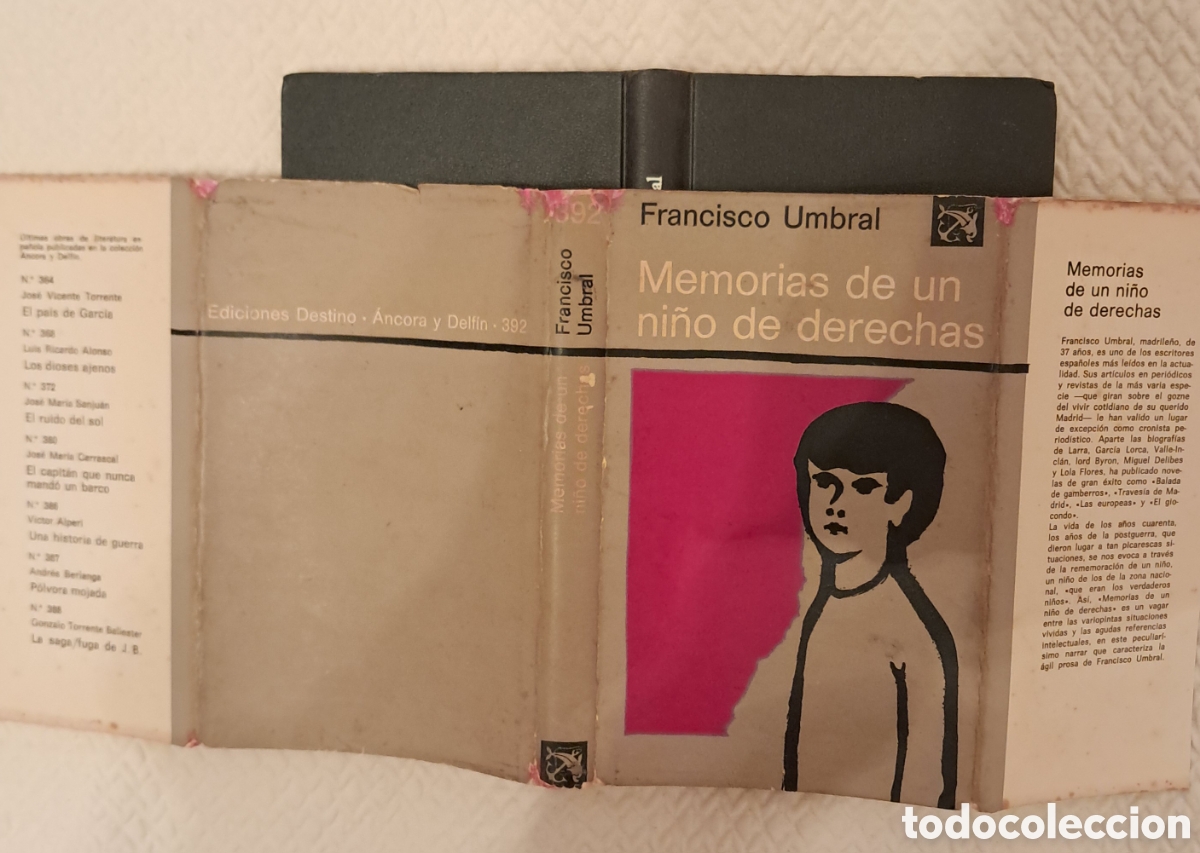 Libros de segunda mano: Memorias de un ni&ntilde;o de derechas-Francisco Umbral